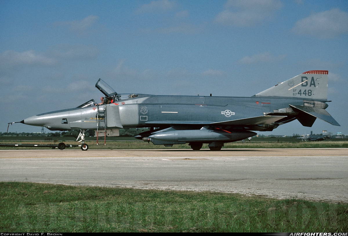 USA - Air Force McDonnell Douglas RF-4C Phantom II 67-0448 at Austin - Bergstrom Int. (AFB) (AUS / KBSM), USA