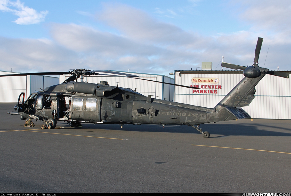 USA - Army Sikorsky MH-60L Black Hawk (S-70A) 91-26360 at Yakima - McAllister Field (YKM / KYKM), USA