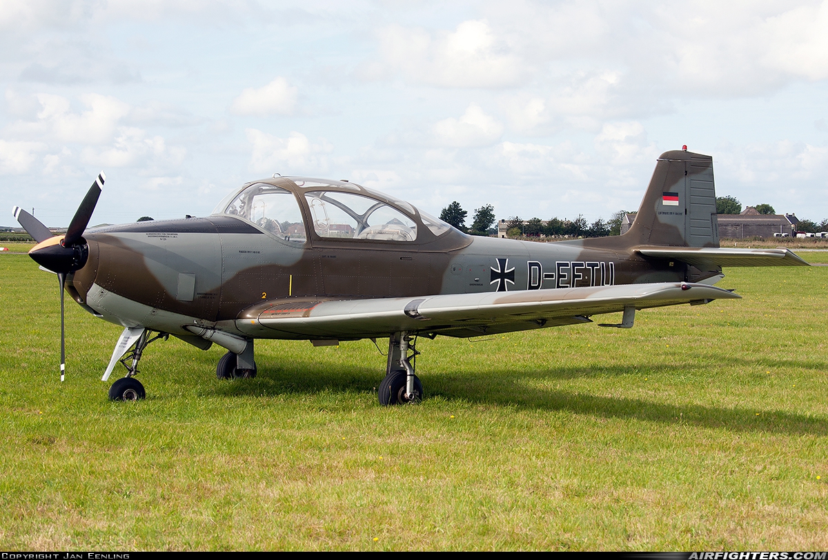 Private Focke-Wulf Piaggio FWP-149D D-EFTU at Den Helder - De Kooy (DHR / EHKD), Netherlands