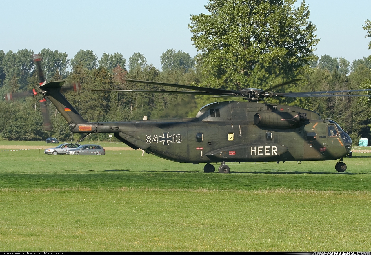 Germany - Army Sikorsky CH-53G (S-65) 84+13 at Buckeburg (- Achum) (ETHB), Germany