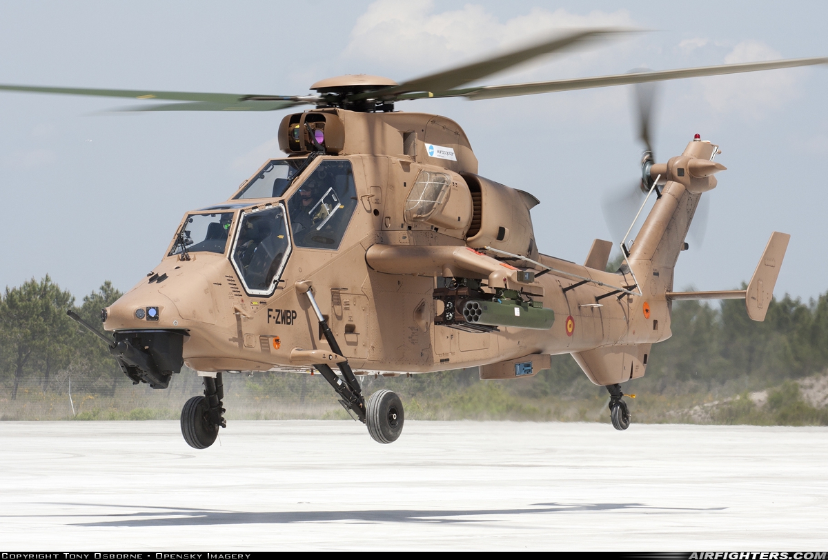Spain - Army Eurocopter EC-665 Tiger HAD F-ZWBP at Cazaux (LFBC), France