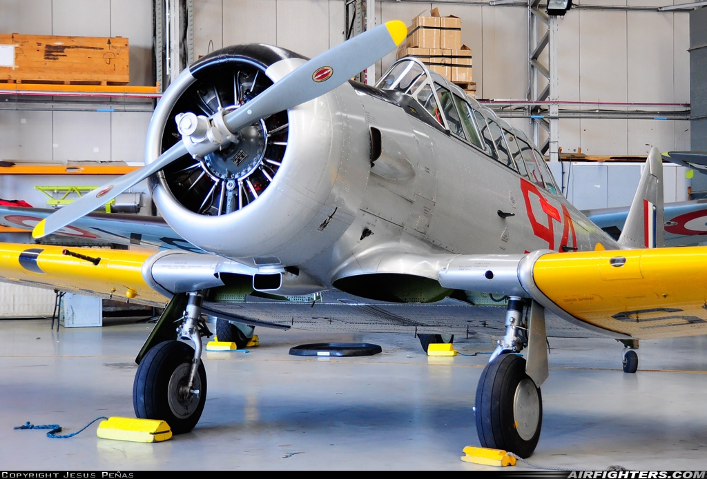 Private - The Fighter Collection Noorduyn AT-16 Harvard IIb G-BTXI at Duxford (EGSU), UK