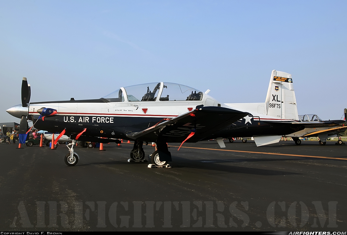 USA - Air Force Raytheon T-6A Texan II 08-3906 at Patuxent River - NAS / Trapnell Field (NHK / KNHK), USA