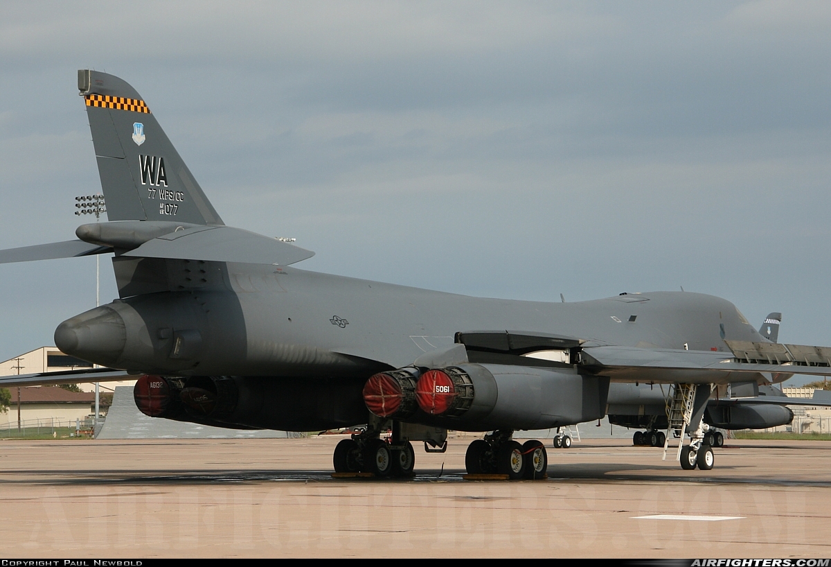 USA - Air Force Rockwell B-1B Lancer 85-0077 at Abilene - Dyess AFB (DYS / KDYS), USA