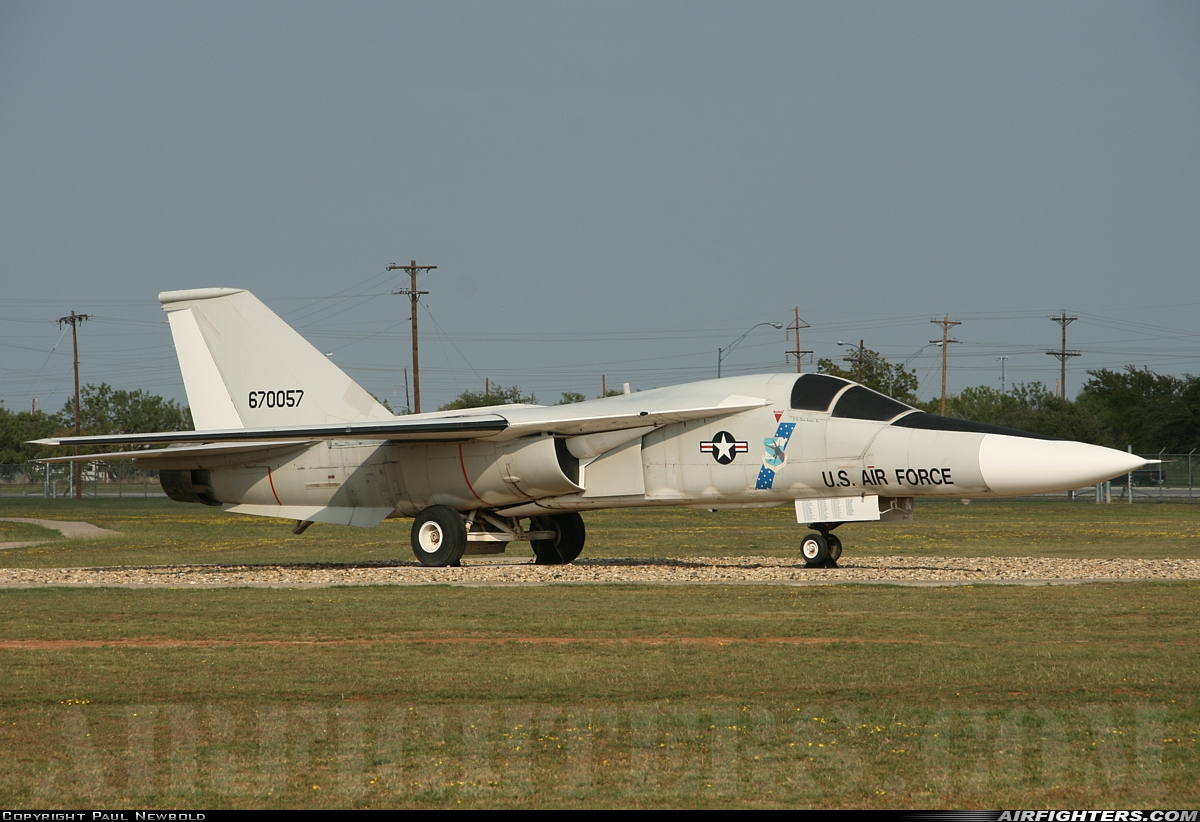 USA - Air Force General Dynamics F-111A Aardvark 67-0057 at Abilene - Dyess AFB (DYS / KDYS), USA