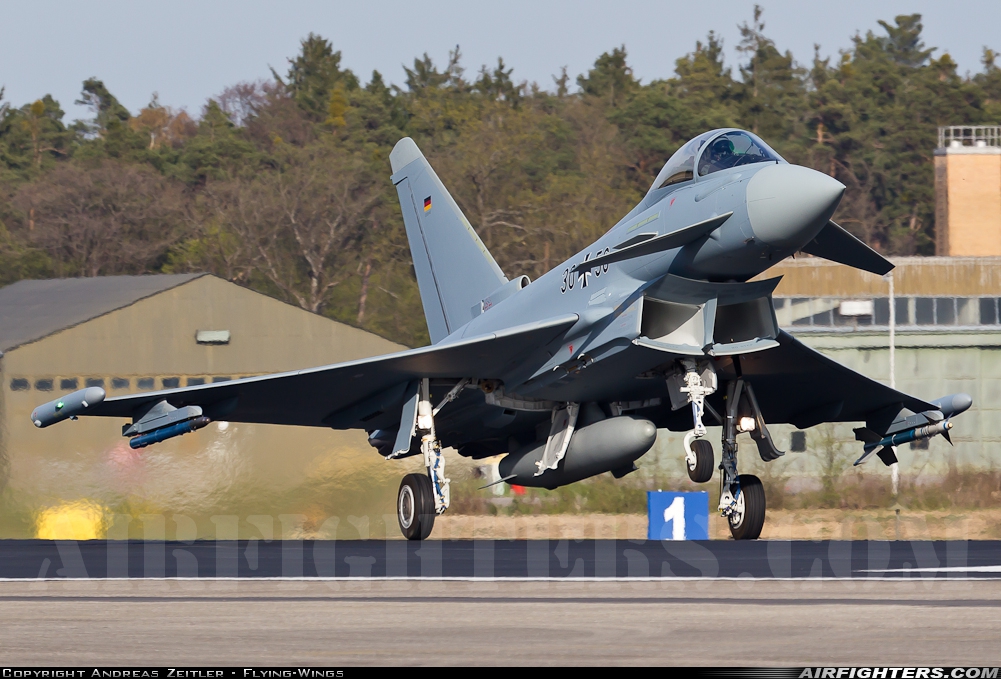 Germany - Air Force Eurofighter EF-2000 Typhoon S 30+56 at Ingolstadt - Manching (ETSI), Germany
