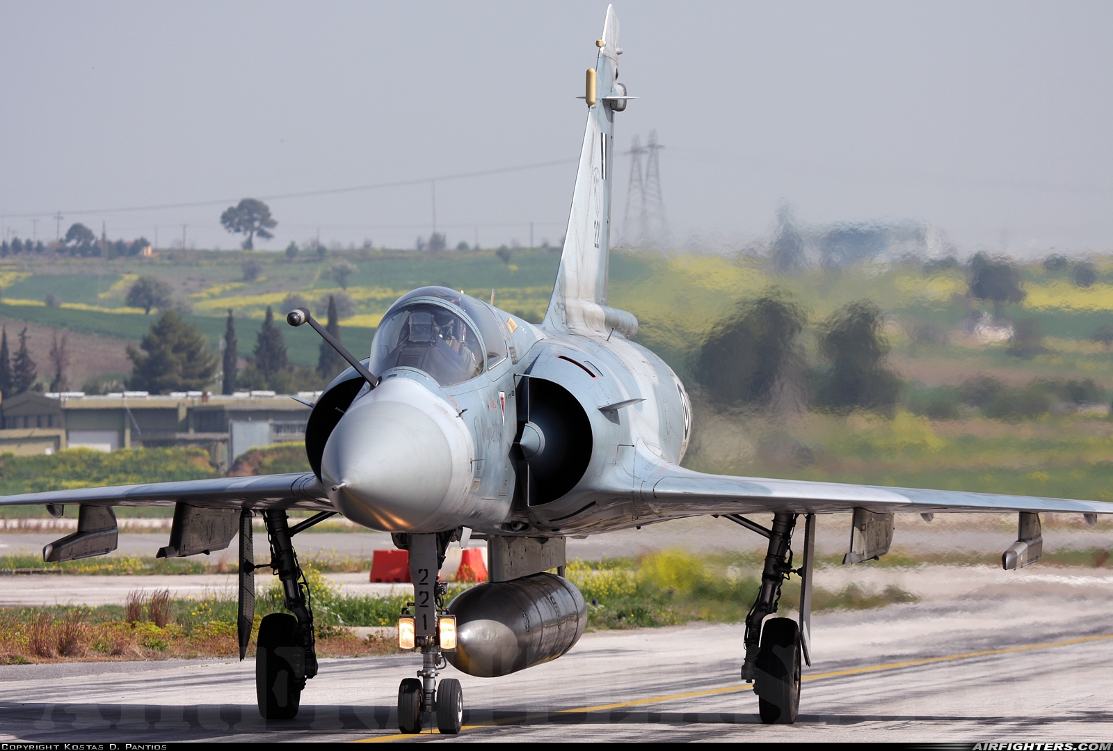 Greece - Air Force Dassault Mirage 2000EG 221 at Tanagra (LGTG), Greece