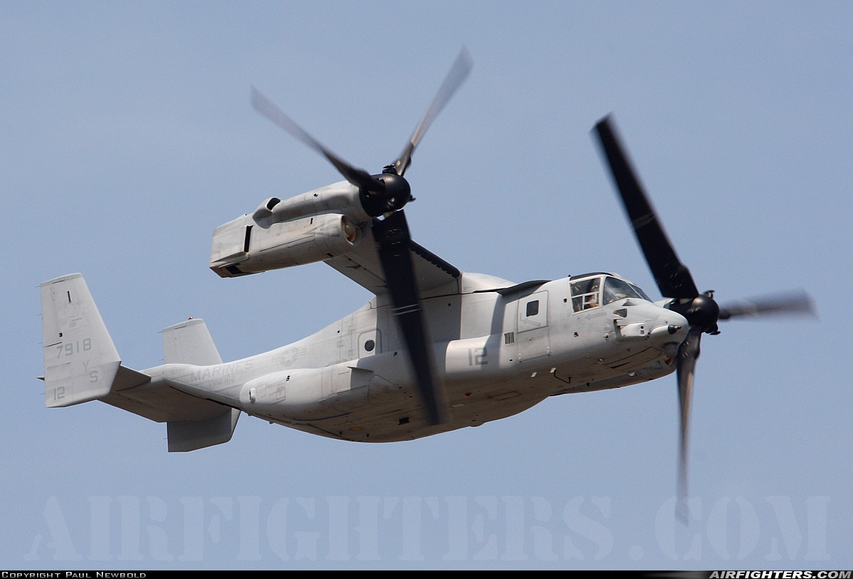 USA - Marines Bell / Boeing MV-22B Osprey 167918 at Havelock - Cherry Point MCAS (NKT / KNKT), USA
