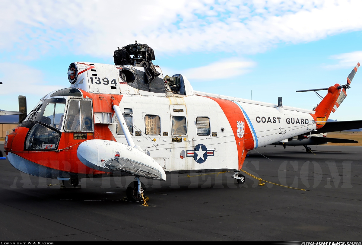 USA - Coast Guard Sikorsky HH-52A Sea Guardian (S-62A) 1394 at Reading - Regional / Carl A Spaatz Field (Municipal) (RDG / KRDG), USA
