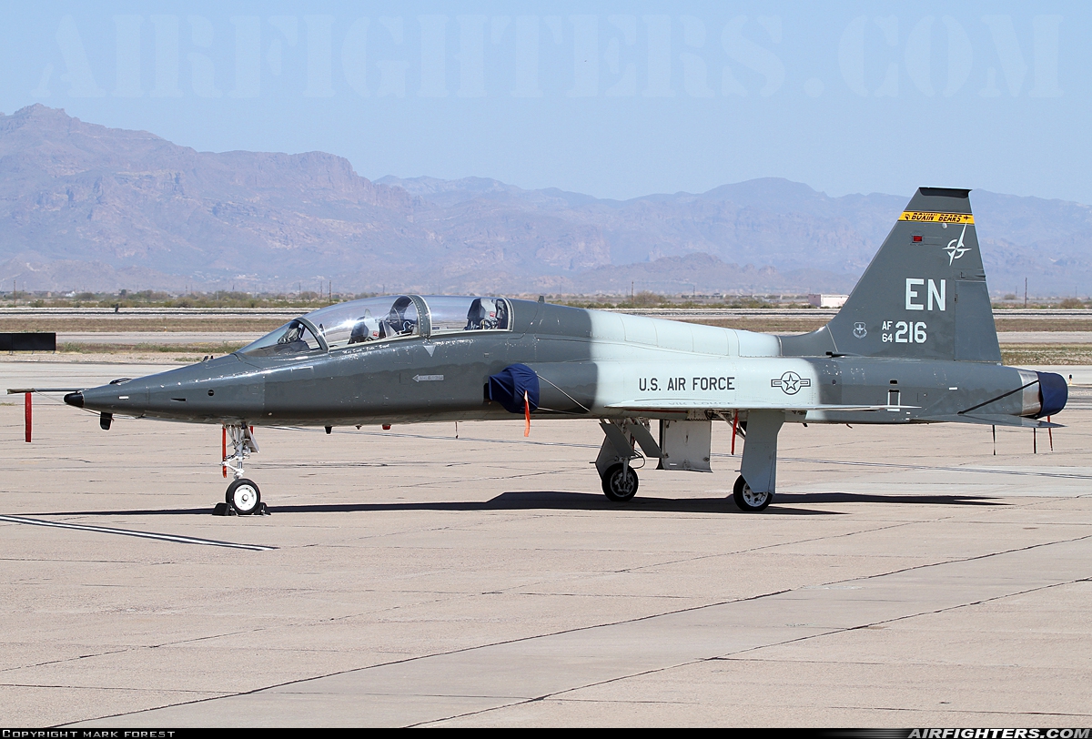 USA - Air Force Northrop T-38C Talon 64-13216 at Phoenix (Chandler) - Williams Gateway (AFB) (CHD / IWA / KIWA), USA