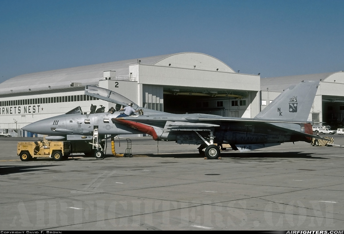 USA - Navy Grumman F-14D(R) Tomcat 161158 at San Diego - Miramar MCAS (NAS) / Mitscher Field (NKX / KNKX), USA