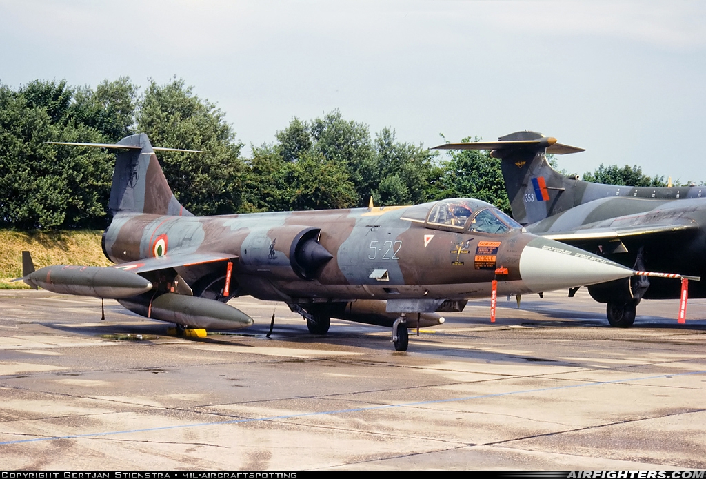 Italy - Air Force Lockheed F-104S Starfighter MM6913 at Leeuwarden (LWR / EHLW), Netherlands