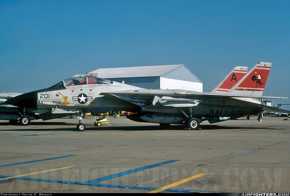 USA - Navy Grumman F-14A Tomcat 161856 at Virginia Beach - Oceana NAS / Apollo Soucek Field (NTU / KNTU), USA