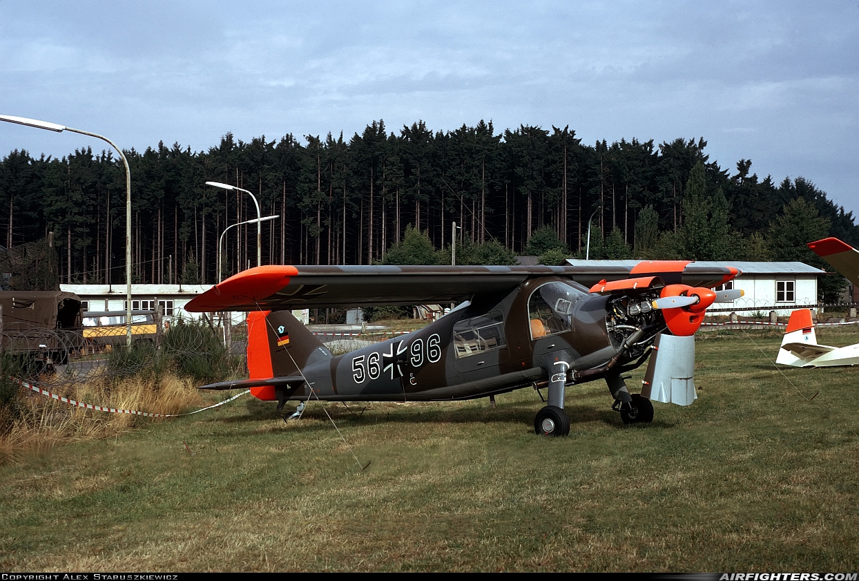 Germany - Air Force Dornier Do-27A3 56+96 at Buchel (ETSB), Germany