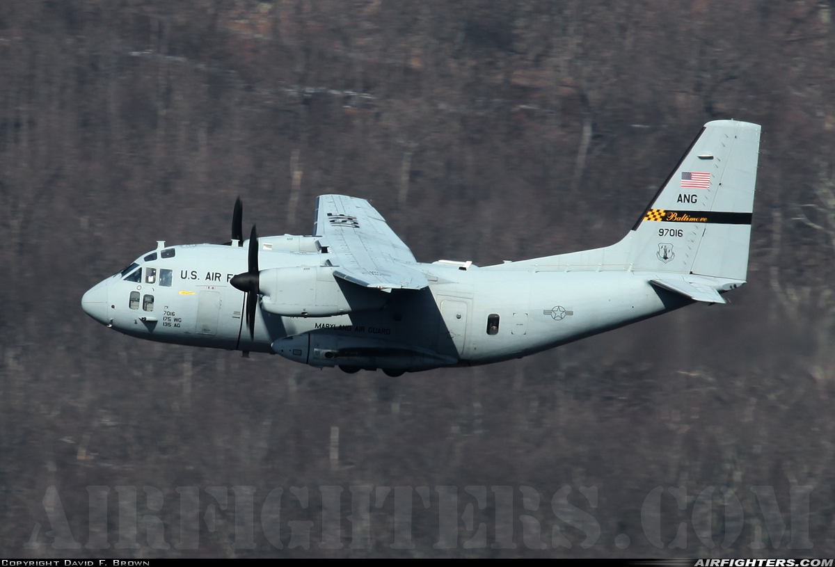 USA - Air Force Alenia Aermacchi C-27J Spartan 09-27016 at Fort Indiantown Gap (FTIG) / Bollen Range - Annville, USA