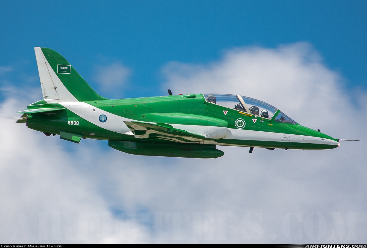 Saudi Arabia - Air Force British Aerospace Hawk Mk.65 8808 at Zeltweg (LOXZ), Austria