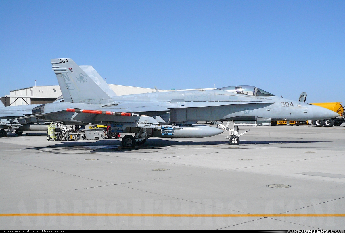 USA - Navy McDonnell Douglas F/A-18C Hornet 164708 at Fallon - Fallon NAS (NFL / KNFL), USA