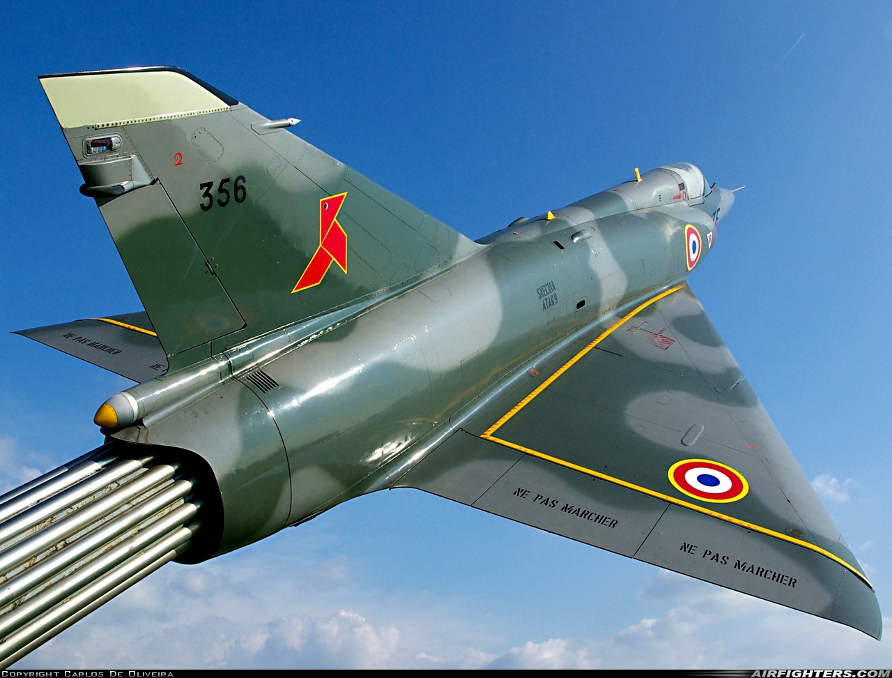 France - Air Force Dassault Mirage IIIRD 368 at Amberieu (LFXA), France