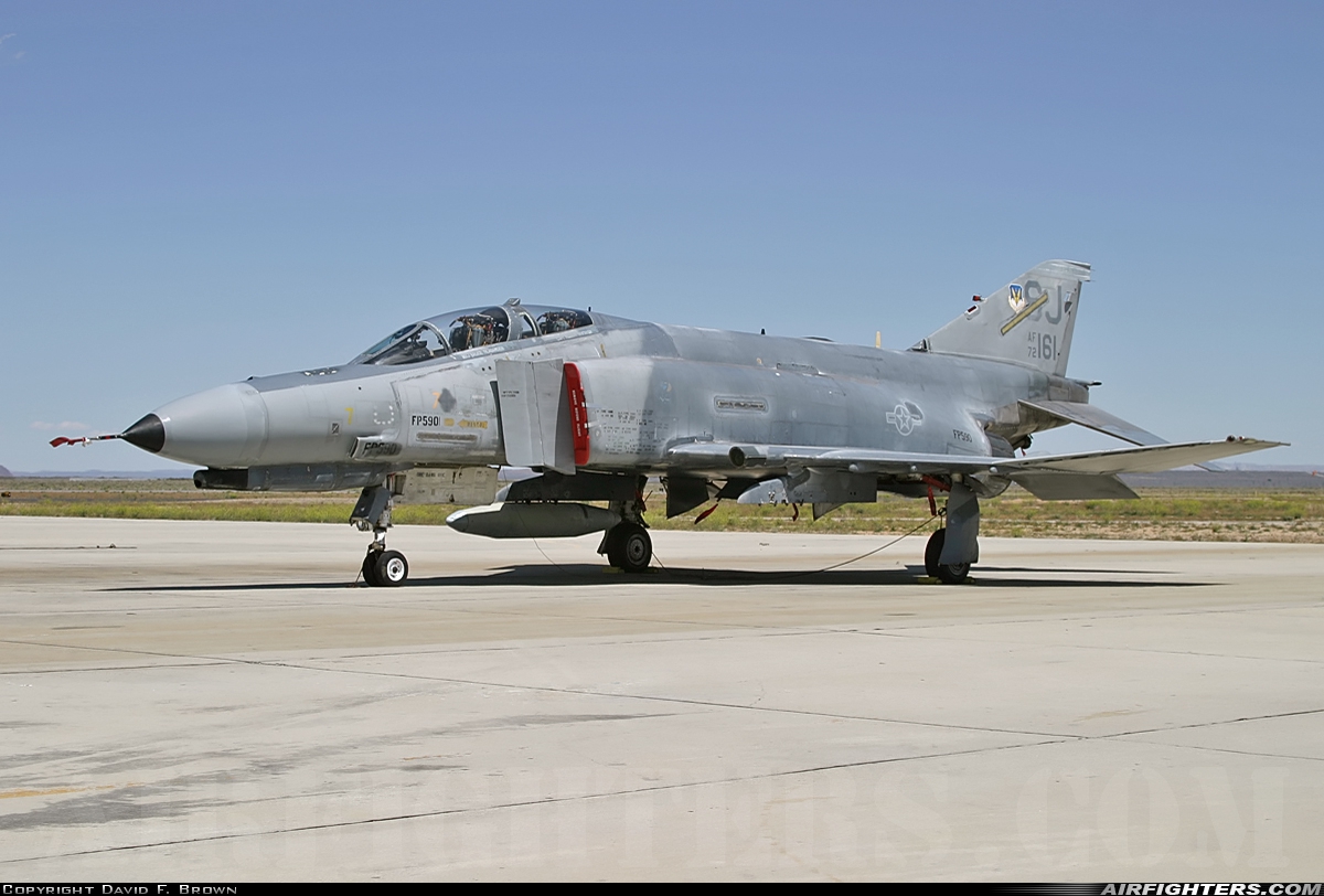 USA - Air Force McDonnell Douglas F-4E Phantom II 72-0161 at Mojave (MHV), USA