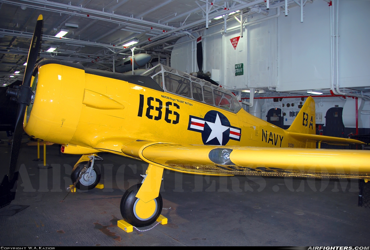USA - Navy North American SNJ-5 Texan 91091 at Off-Airport - San Diego, USA