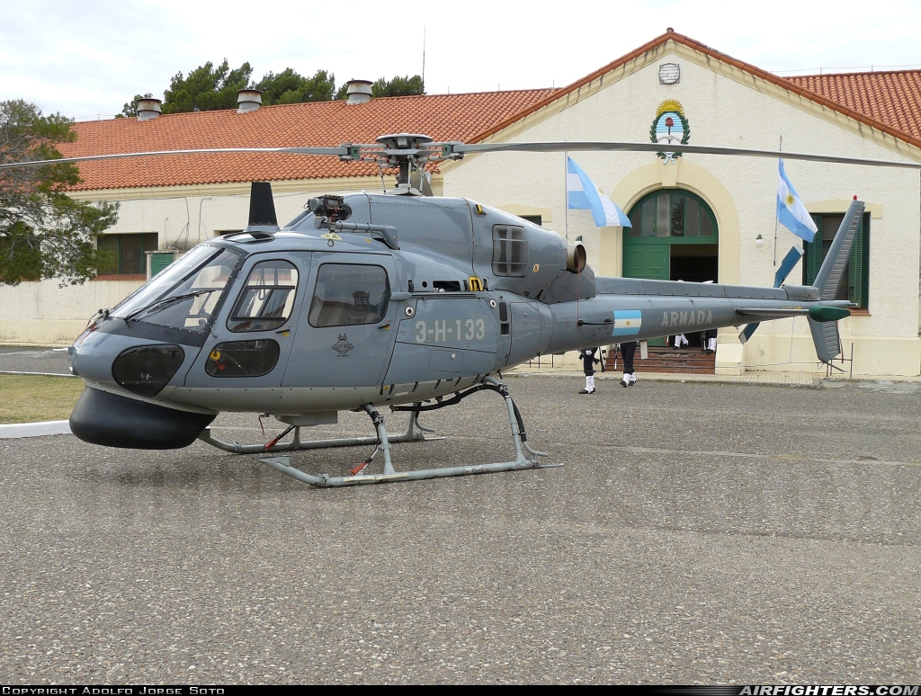 Argentina - Navy Aerospatiale AS-555SN Fennec 0865 at Bahia Blanca - Comandante Espora (BHI - SAZB), Argentina