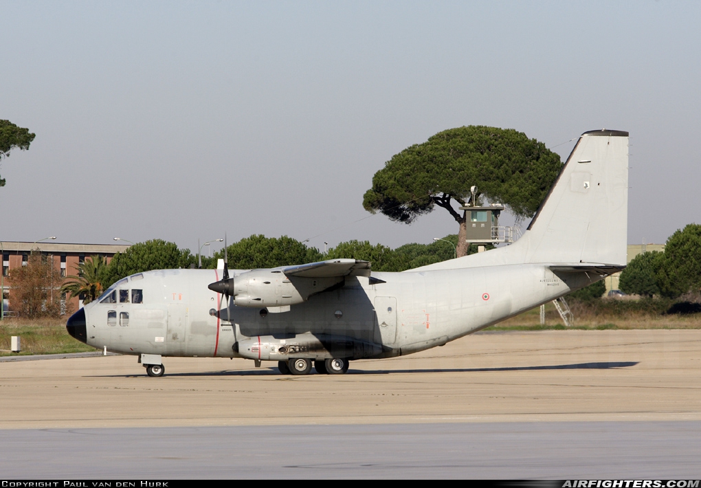Italy - Air Force Aeritalia G.222TCM Panda MM62146 at Pratica di Mare (- Mario de Bernardi) (LIRE), Italy