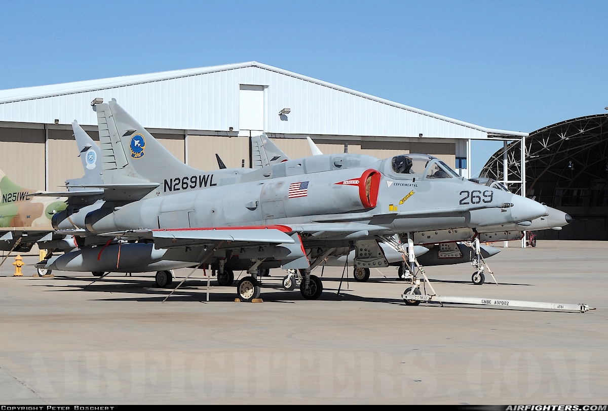 Company Owned - ATSI Douglas A-4N AyitM N269WL at Phoenix (Chandler) - Williams Gateway (AFB) (CHD / IWA / KIWA), USA