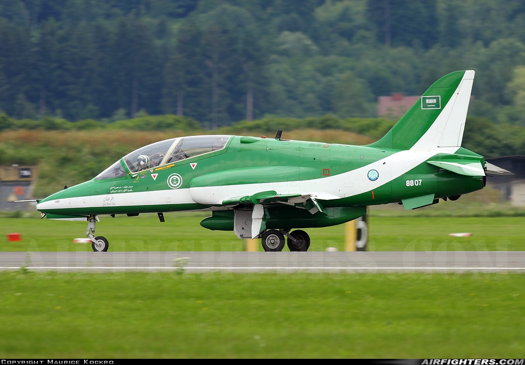 Saudi Arabia - Air Force British Aerospace Hawk Mk.65 8807 at Zeltweg (LOXZ), Austria
