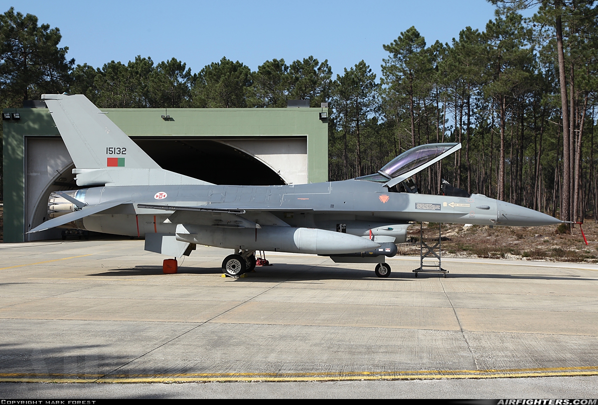 Portugal - Air Force General Dynamics F-16AM Fighting Falcon 15132 at Monte Real (BA5) (LPMR), Portugal
