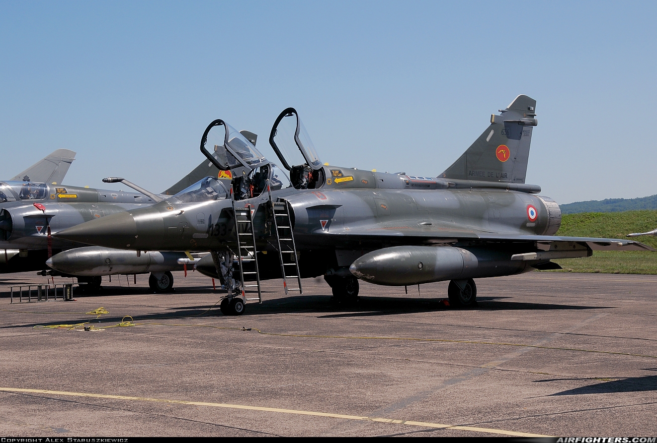 France - Air Force Dassault Mirage 2000D 636 at Luxeuil - St. Sauveur (LFSX), France