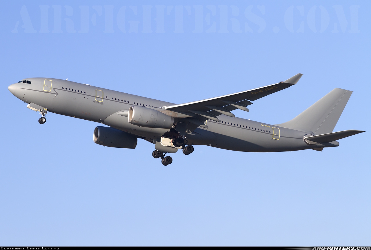 UK - Air Force Airbus Voyager KC2 (A330-243MRTT) G-VYGG at Brize Norton (BZZ / EGVN), UK