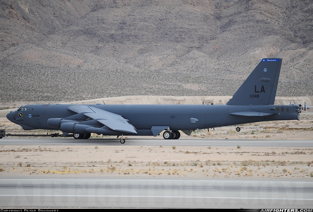 USA - Air Force Boeing B-52H Stratofortress 60-0048 at Las Vegas - Nellis AFB (LSV / KLSV), USA