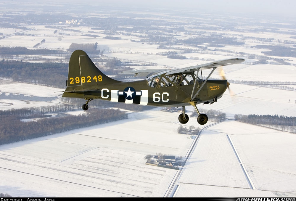 USA - Army Air Force Stinson L-5E Sentinel N57797 at In Flight, Netherlands