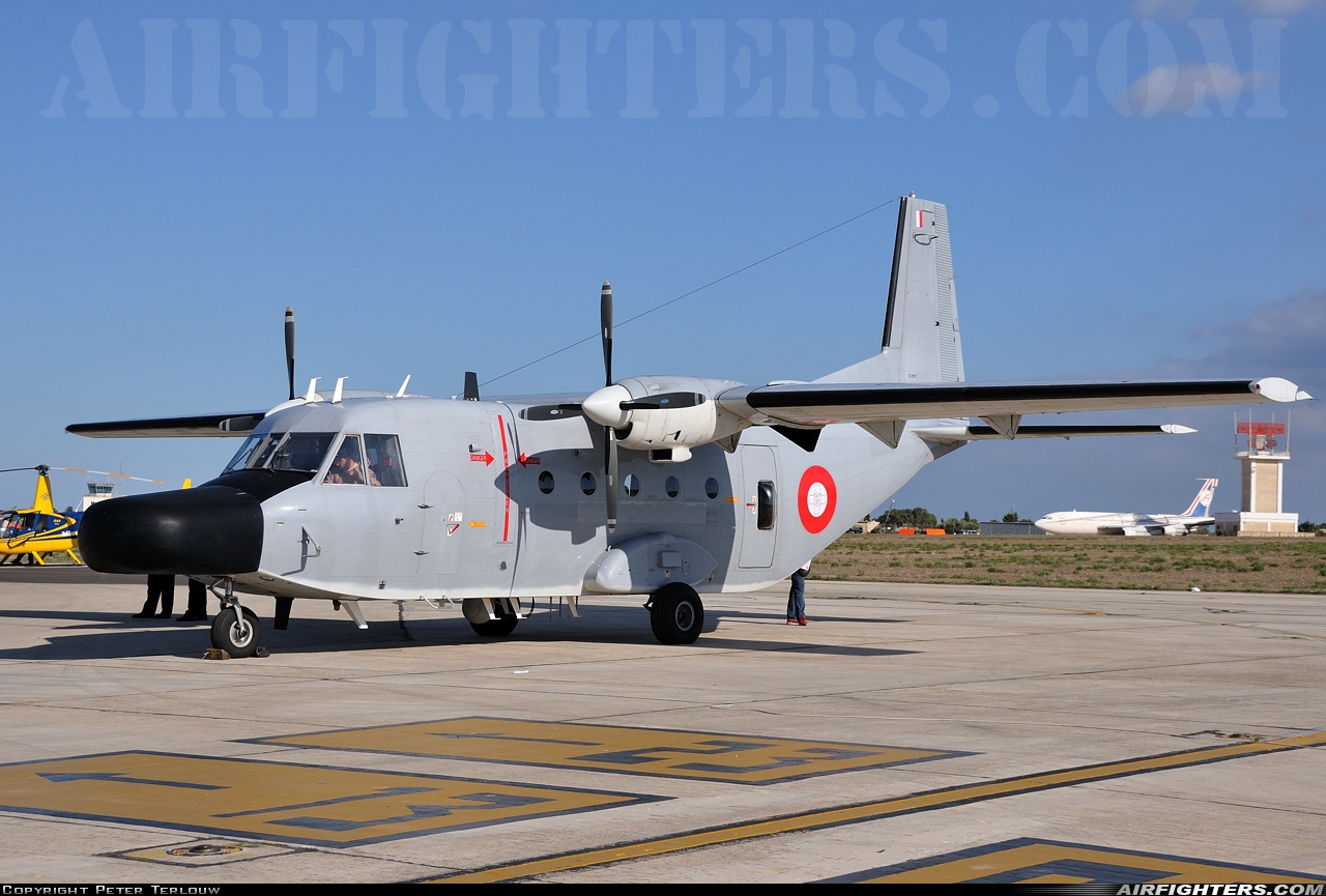 Malta - Air Force CASA C-212-200 Aviocar AS0925 at Luqa - Malta International (MLA / LMML), Malta