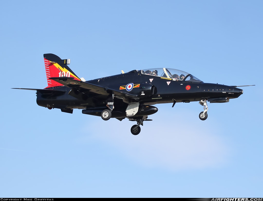 UK - Air Force BAE Systems Hawk T.2 ZK018 at Valley (EGOV), UK