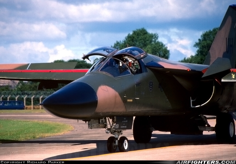USA - Air Force General Dynamics F-111E Aardvark 68-0059 at Upper Heyford (UHF / EGUA), UK
