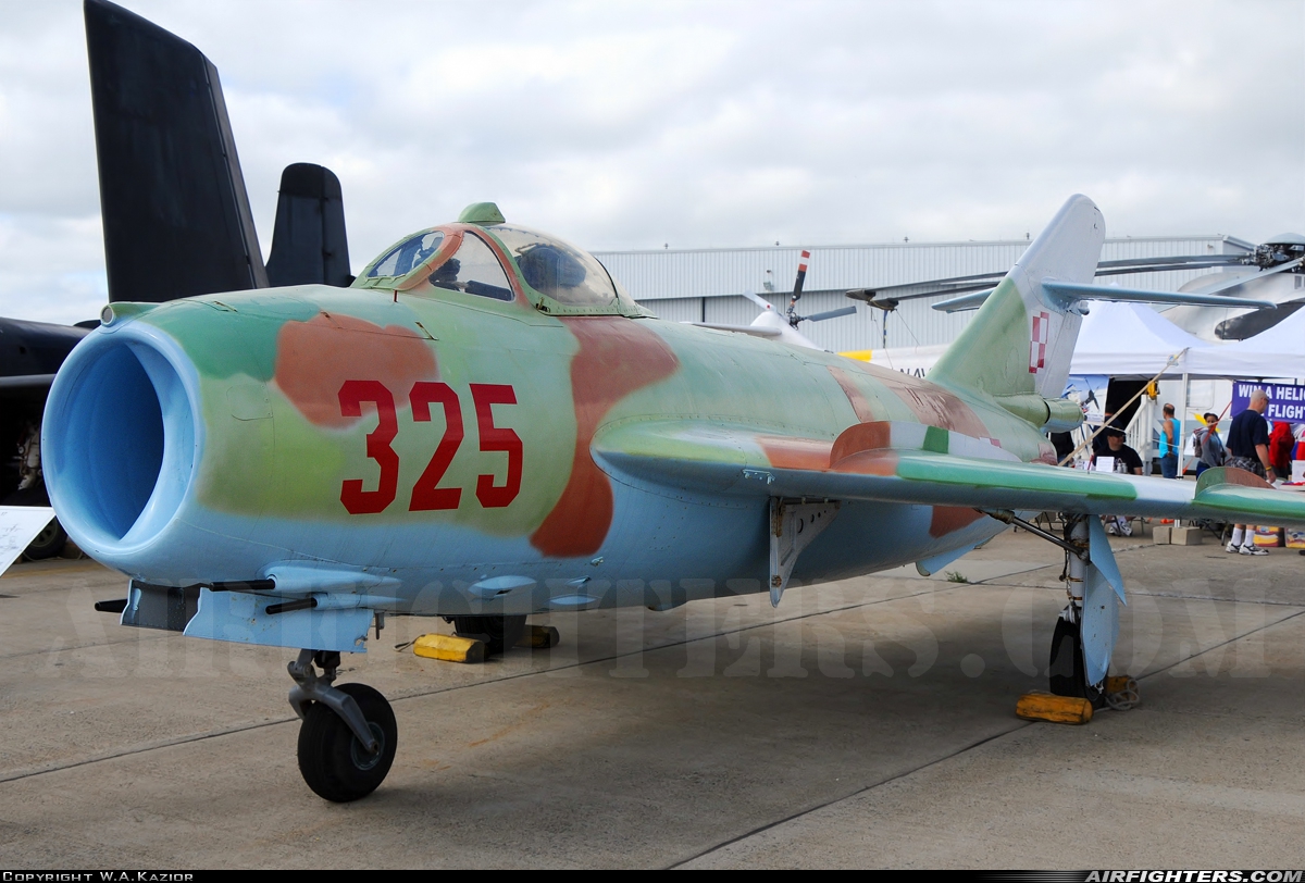 Poland - Air Force Mikoyan-Gurevich Lim-6bis 325 at North Kingstown - Quonset State (Quonset Point NAS) (OQU / NCO / RI12 / KOQU), USA
