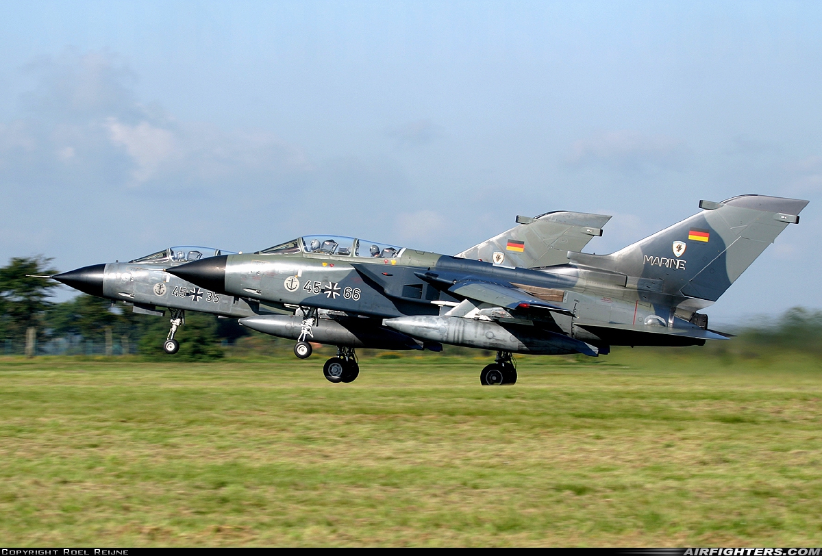 Germany - Navy Panavia Tornado IDS 45+66 at Eggebek (ETME), Germany