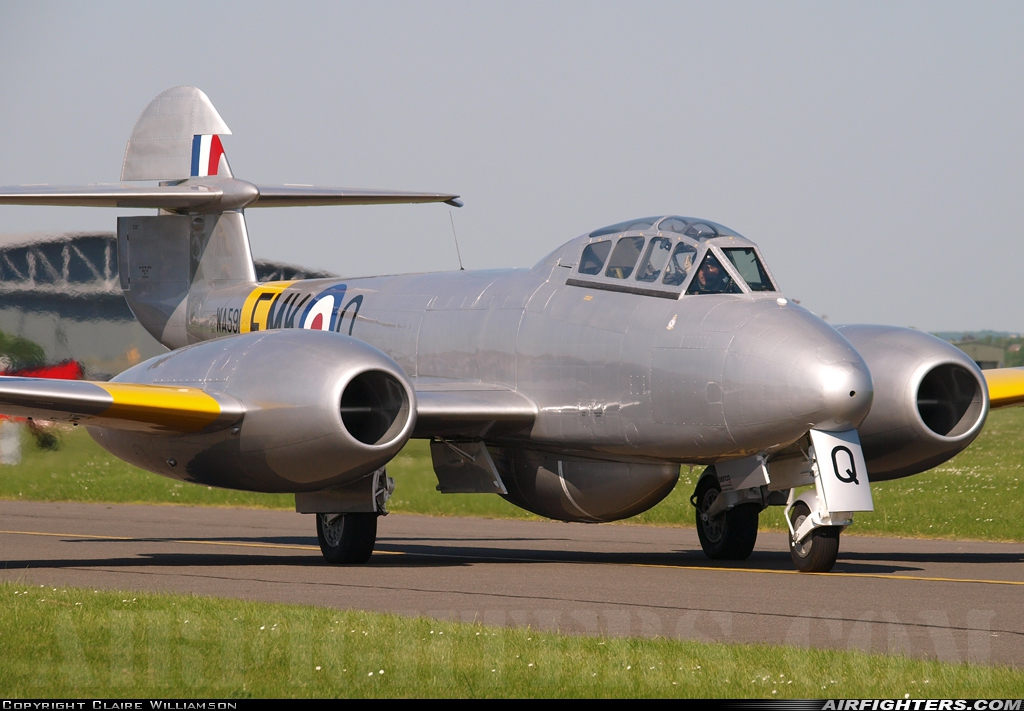 Private - Aviation Heritage Ltd. Gloster Meteor T.7 G-BWMF at Duxford (EGSU), UK
