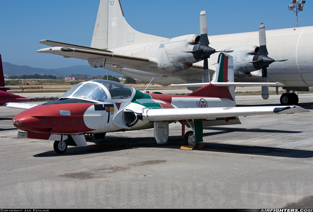 Portugal - Air Force Cessna T-37C Tweety Bird (318C) 2430 at Sintra (- Granja do Marques) (BA1) (LPST), Portugal