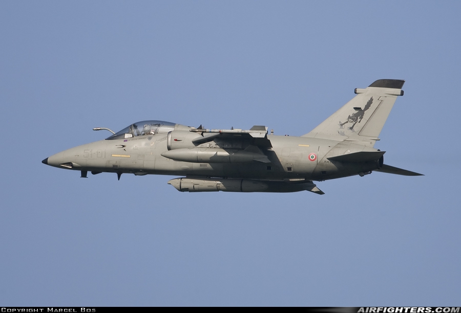 Italy - Air Force AMX International AMX MM7132 at Florennes (EBFS), Belgium