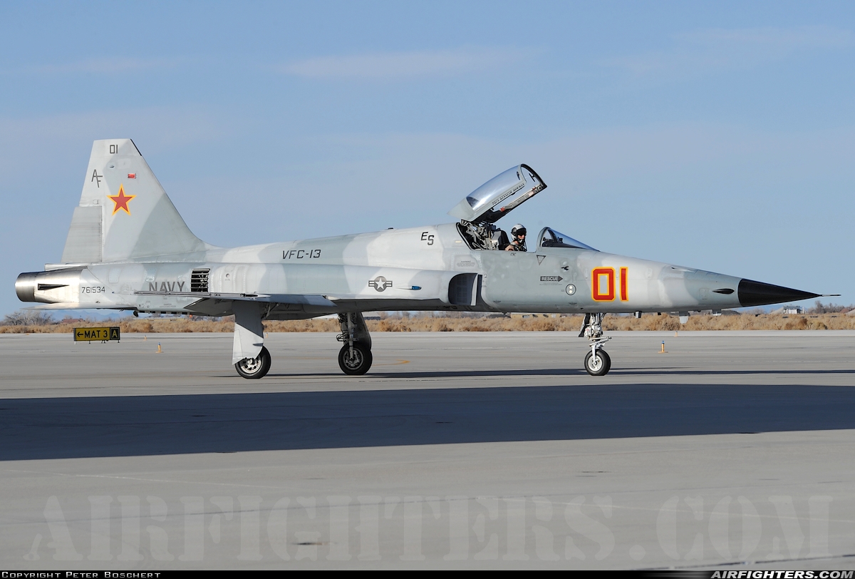 USA - Navy Northrop F-5N Tiger II 761534 at Fallon - Fallon NAS (NFL / KNFL), USA