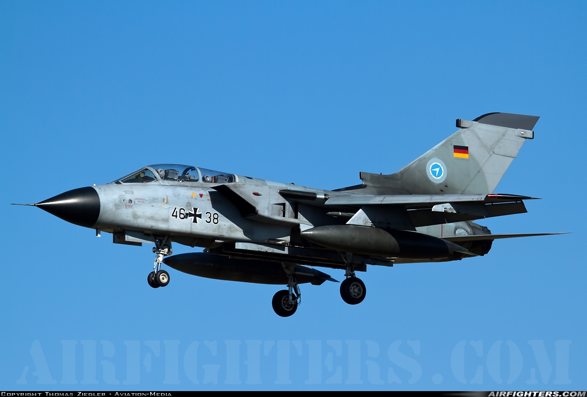 Germany - Air Force Panavia Tornado ECR 46+38 at Ingolstadt - Manching (ETSI), Germany
