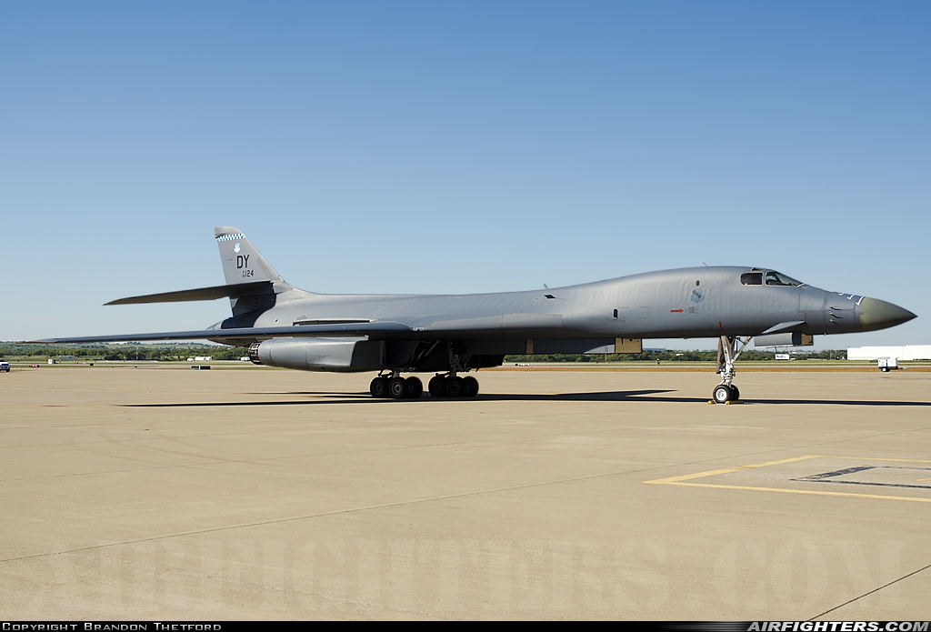 USA - Air Force Rockwell B-1B Lancer 86-0124 at Fort Worth - Alliance (AFW / KAFW), USA