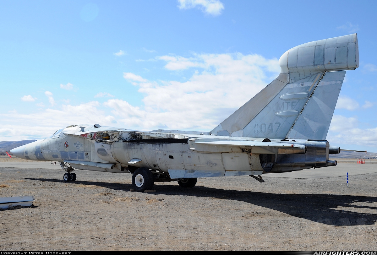 USA - Air Force General Dynamics EF-111A Raven 66-0047 at Off-Airport - Silver Springs, USA