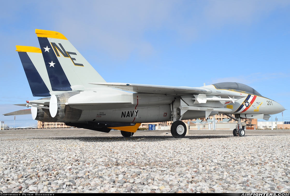 USA - Navy Grumman F-14A Tomcat 159626 at Fallon - Fallon NAS (NFL / KNFL), USA