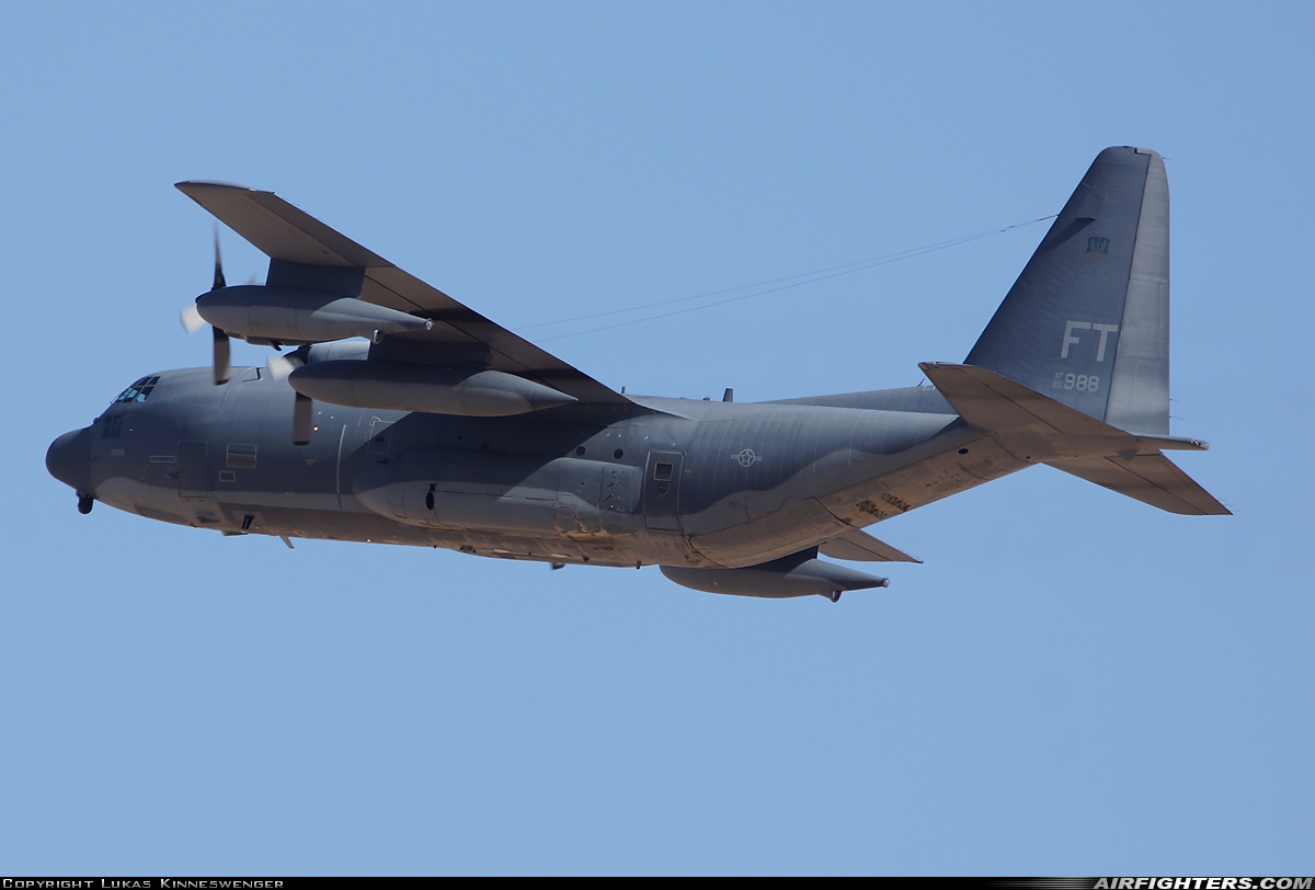 USA - Air Force Lockheed HC-130P Hercules (L-382) 65-0988 at Las Vegas - Nellis AFB (LSV / KLSV), USA