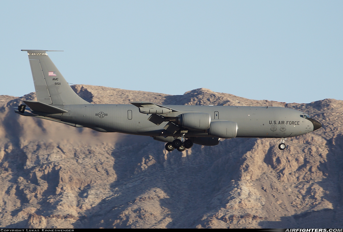 USA - Air Force Boeing KC-135R Stratotanker (717-148) 59-1511 at Las Vegas - Nellis AFB (LSV / KLSV), USA