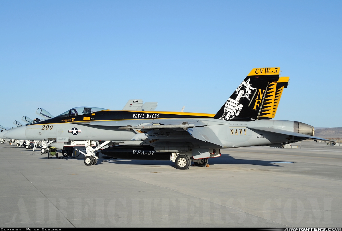 USA - Navy Boeing F/A-18E Super Hornet 168363 at Fallon - Fallon NAS (NFL / KNFL), USA