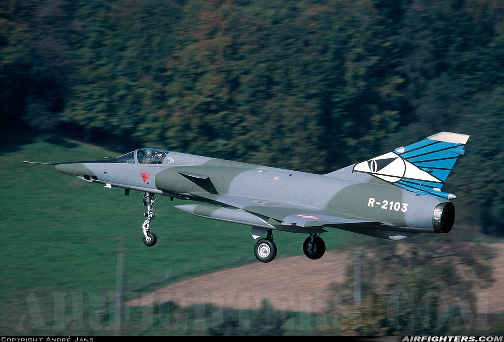 Switzerland - Air Force Dassault Mirage IIIRS R-2103 at Dubendorf (LSMD), Switzerland